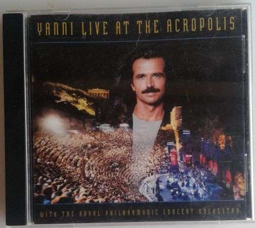 Yanni live at the Acropolis cd