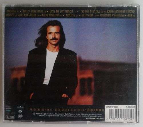 Yanni live at the Acropolis cd