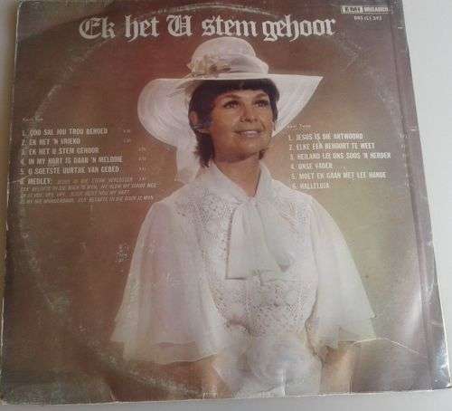 Ek het U stem gehoor - Min Shaw LP