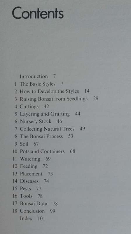 Successful Bonsai growing by P Adams