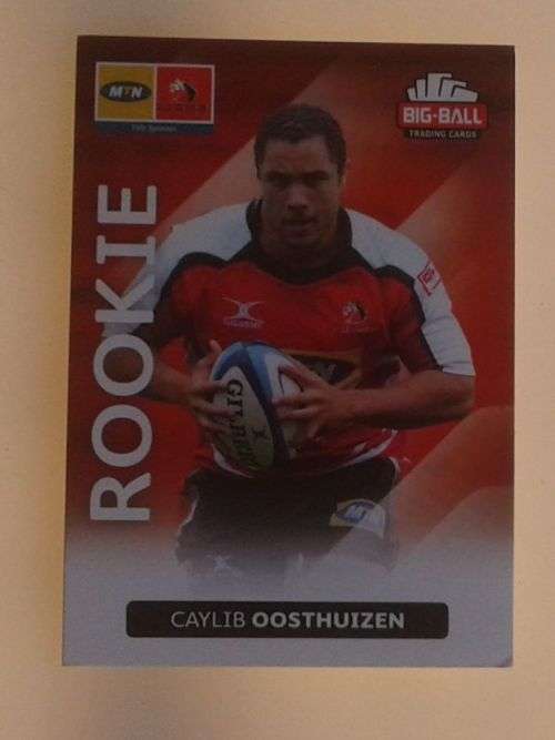 Calib Oosthuizen trading card