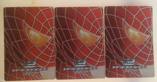 3 x Spiderman trading cards 2006