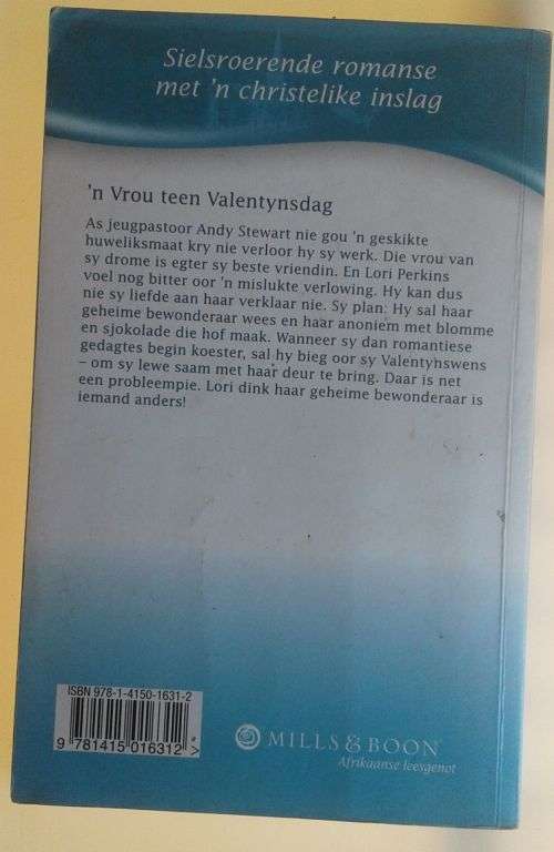 `n Valentynswens deur Betsy St. Amant (Mills and Boon)