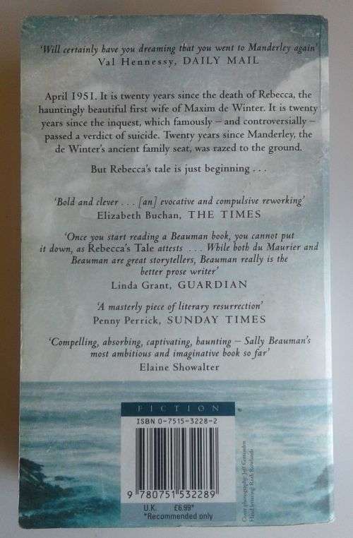 Rebecca`s tale by Sally Beauman