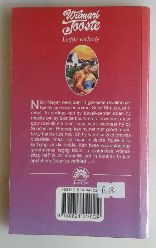 Liefde verbode deur Welmari Jooste