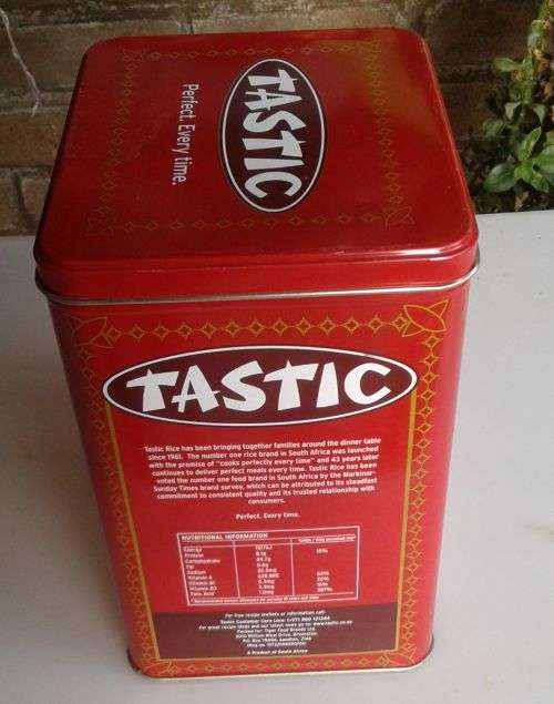 Tastic tin