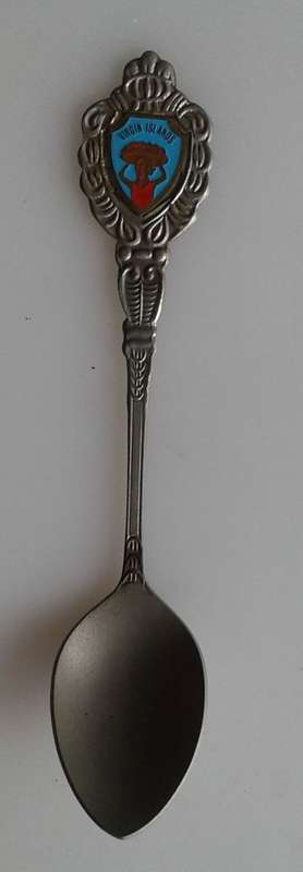 Virgin islands souvenir spoon