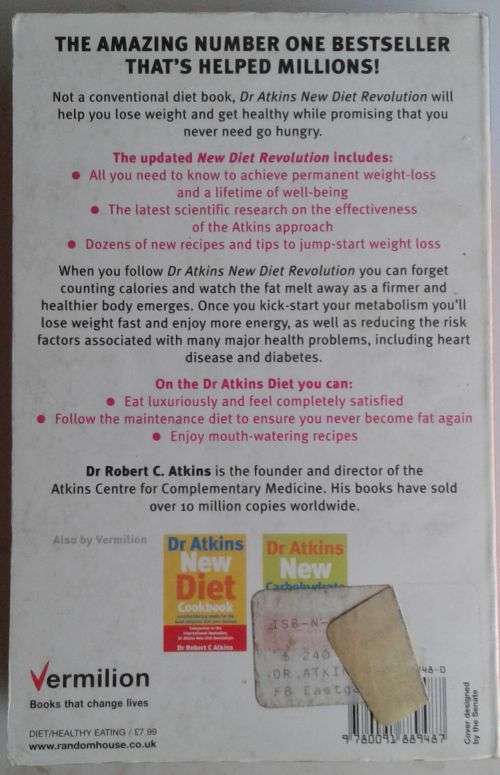 Dr Atkins new diet revolution