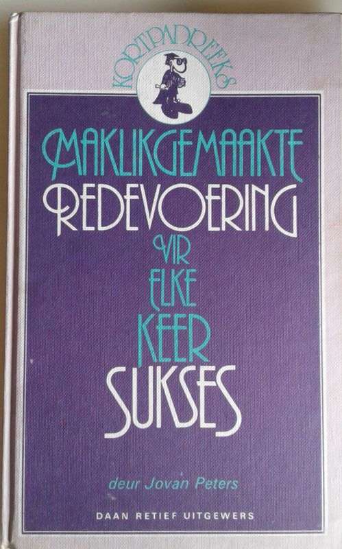 Maklikgemaakte redevoering vir elke keer sukses deur Jovan Peters