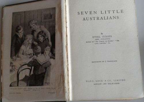 Seven little Australians by Ethel Turner 1912