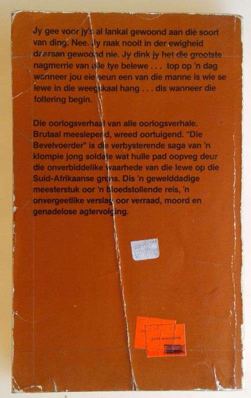 Die bevelvoerder deur Danie Potgieter