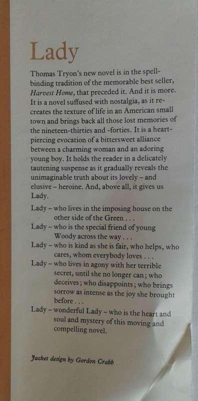 Lady by Thomas Tryon