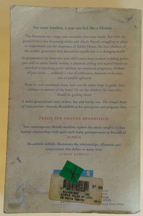 The simple rules of love by Amanda Brookfield