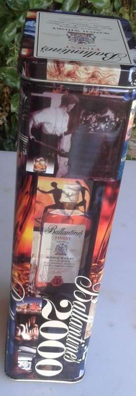 Ballantine`s scotch whisky tin