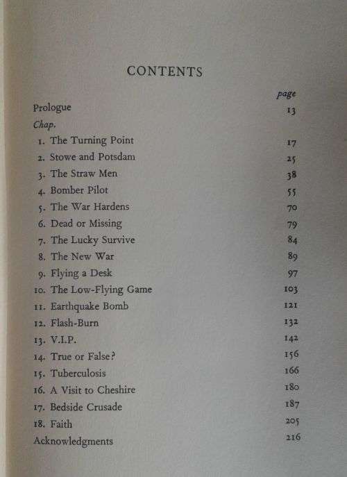 Cheshire VC A Study of war and peace by Russell Braddon