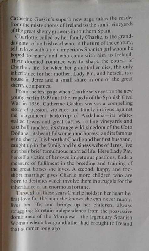 The summer of The Spanish woman by caTherine Gaskin
