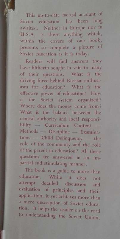 Russia goes to school (A guide to Soviet education) by Beatrice King
