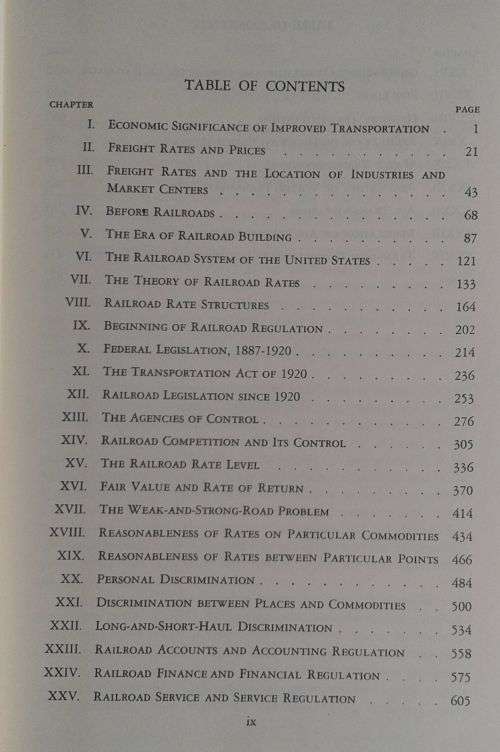 Economics of transportation by D Philip Locklin 1951