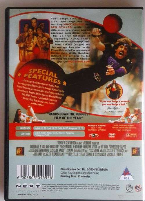 Dodge ball - Vince Vaugn, Ben Stiller