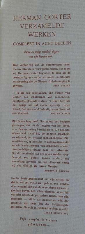 Herman Gorter verzamelde werken VI