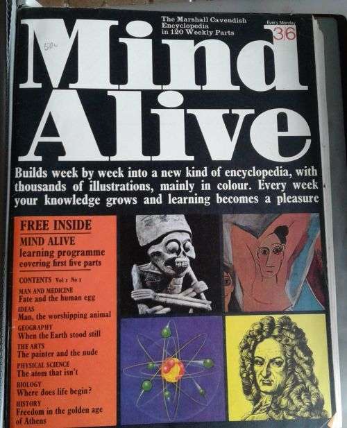 7 x Mind Alive Encyclopedia files