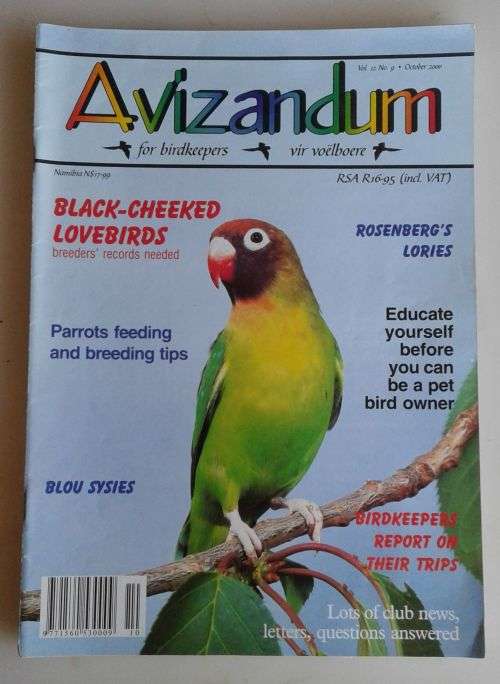 4 x Avizandum magazines (For birdkeepers) 2000