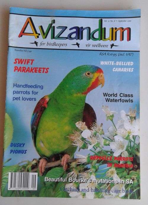 4 x Avizandum magazines (For birdkeepers) 2000