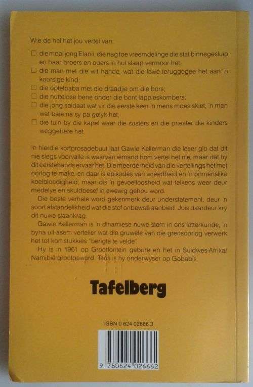 Wie de hel het jou vertel deur Gawie Kellerman