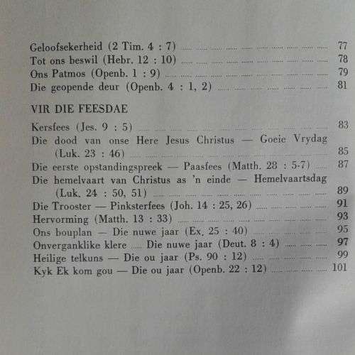Spreek tot my siel (Vyftig skrifoordenkings) deur ds DN Kotze