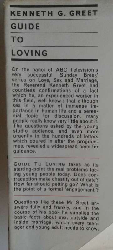 Guide to loving by Kenneth G Greet