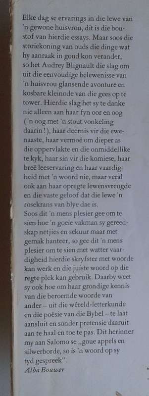 Die plesierboom deur Audrey Blignault