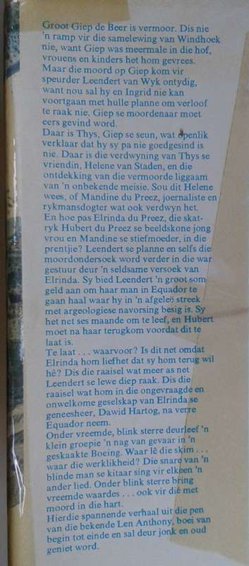 Onder blink sterre deur Len Anthony