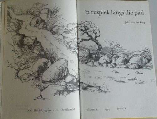 `n Rusplek langs die pad deur John van der Berg