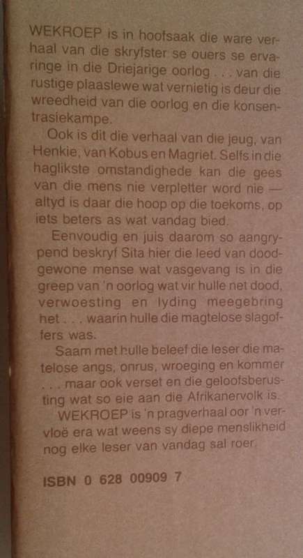 Wekroep deur Sita