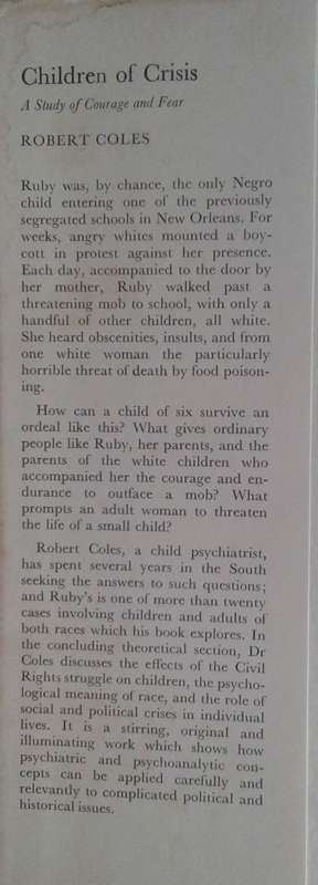 Children of crisis by Robert Coles