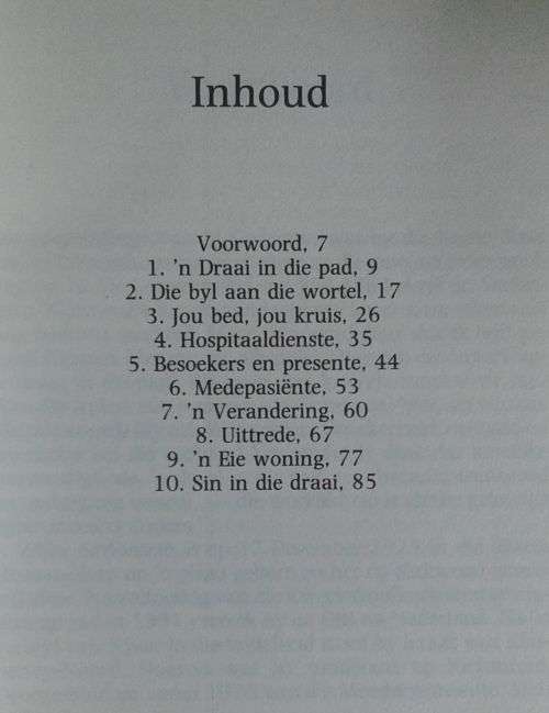 `n Draai in die pad deur dr Willie Serfontein