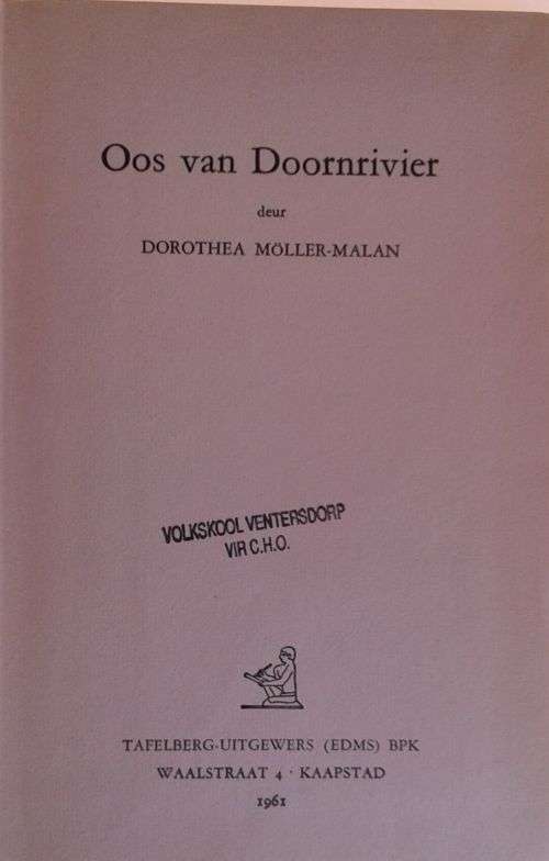 Oos van Doornrivier deur Dorothea Moller-Malan