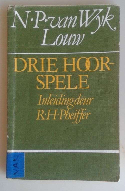 NP van Wyk Louw drie hoorspele