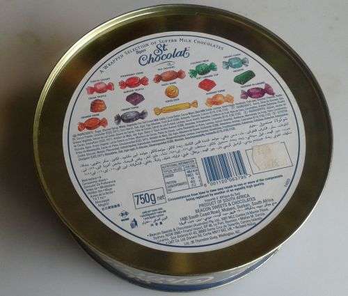Beacon St Chocolat tin