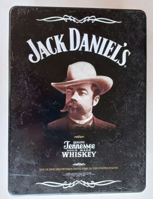 Jack Daniel`s tin
