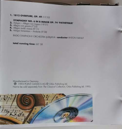 Tchaikovsky: Romantic legends cd