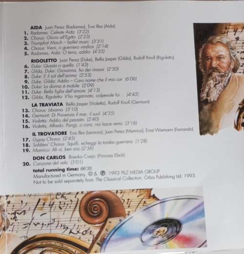 Verdi: Operatic masterpieces cd
