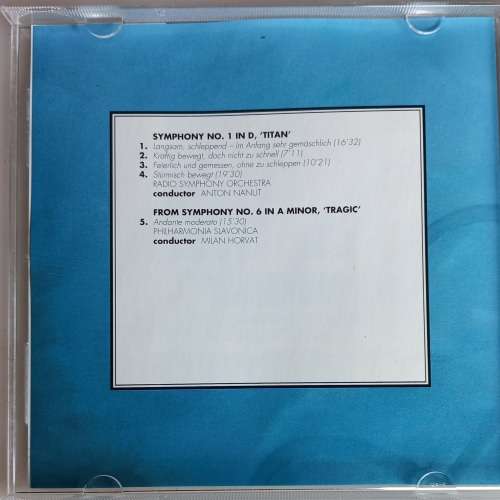 Mahler - Symphonic masterpieces cd