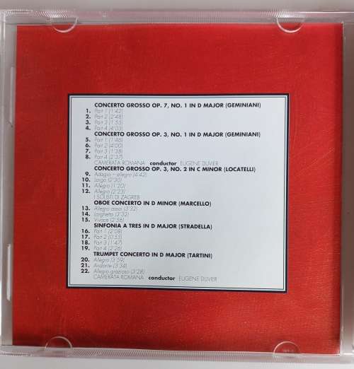 Glories of the Italian baroque - a rich eloquence cd