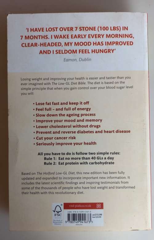 The low-GL diet bible by Patrick Holford
