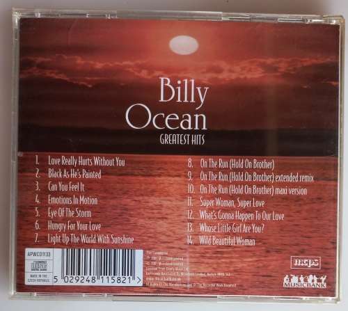 Billy Ocean greatest hits cd