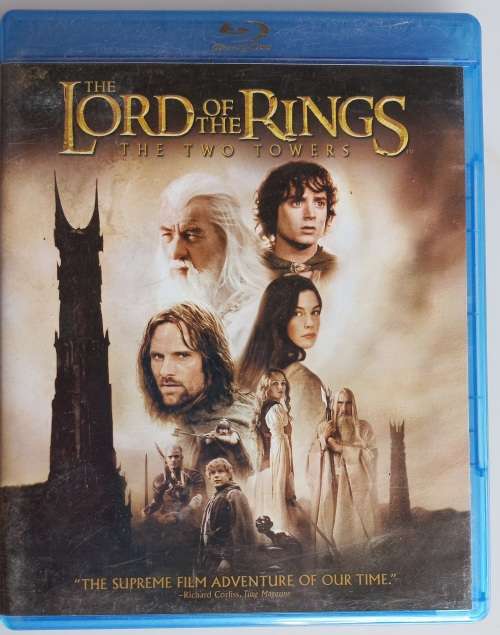The lord of the rings The two towers BLUE-RAY dvd