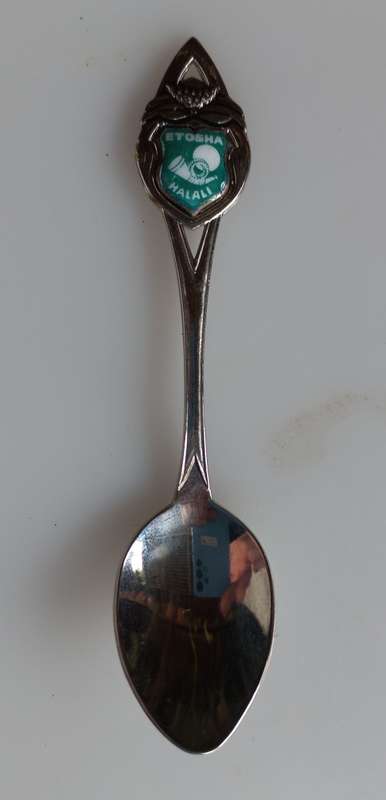 Etosha Halali souvenir spoon