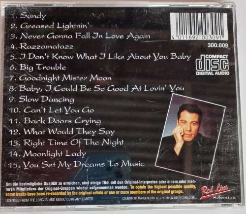 John Travolta - Greased lightnin` cd