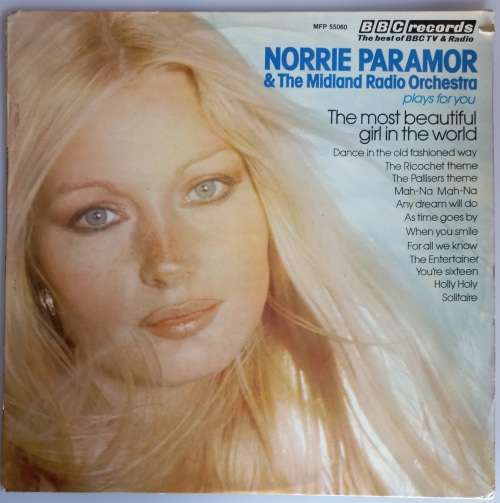 Norrie Paramor and The Midland radio orchestra - The most beautiful girl in the world LP